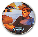 Custom Evans Carlock Souvenir Drum Head